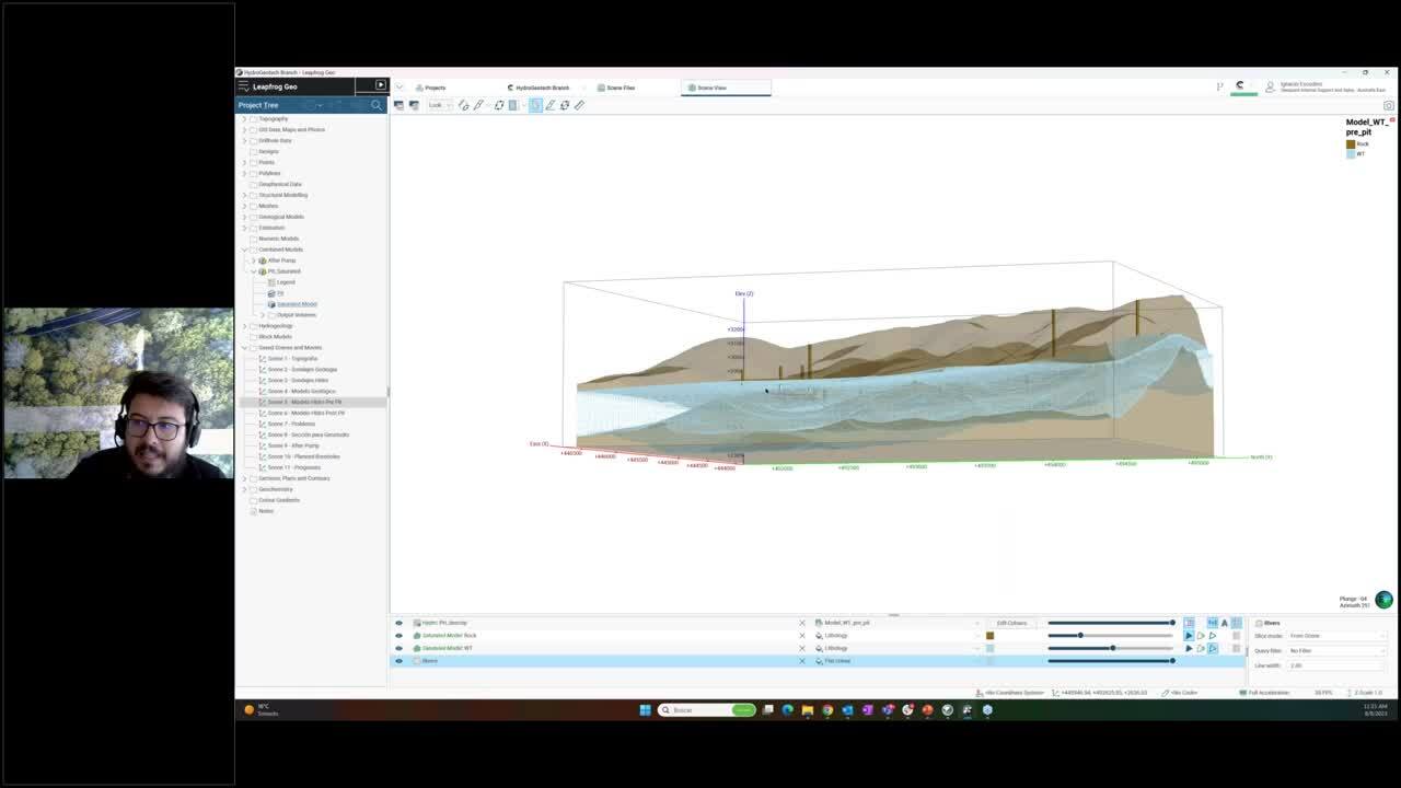Webinar | Soluciones Seequent aplicadas a la hidrogeología y geotecnia en el drenaje de open pits