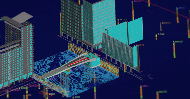 Arcadis utilise digital modelling & analysis for: Iconic lifting footbridge in London’s Canary Wharf