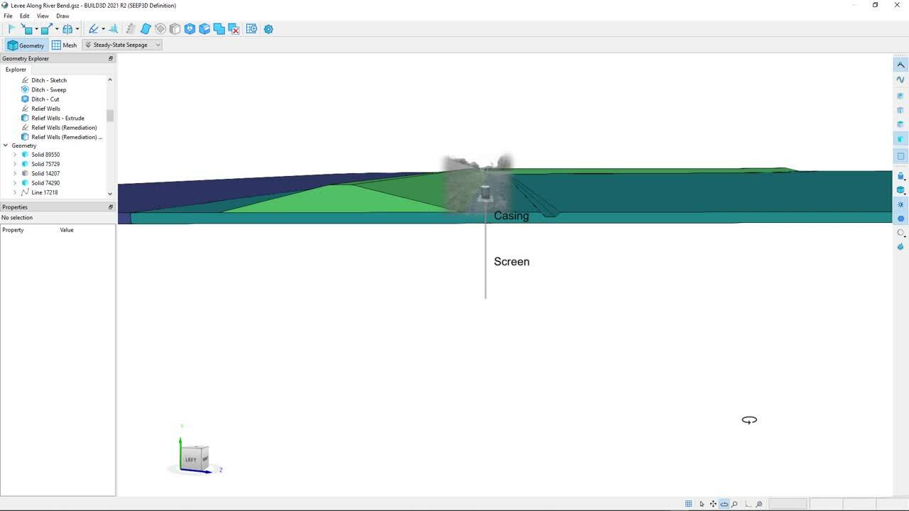 Groundwater Pumping and Drawdown Maps in SEEP3D
