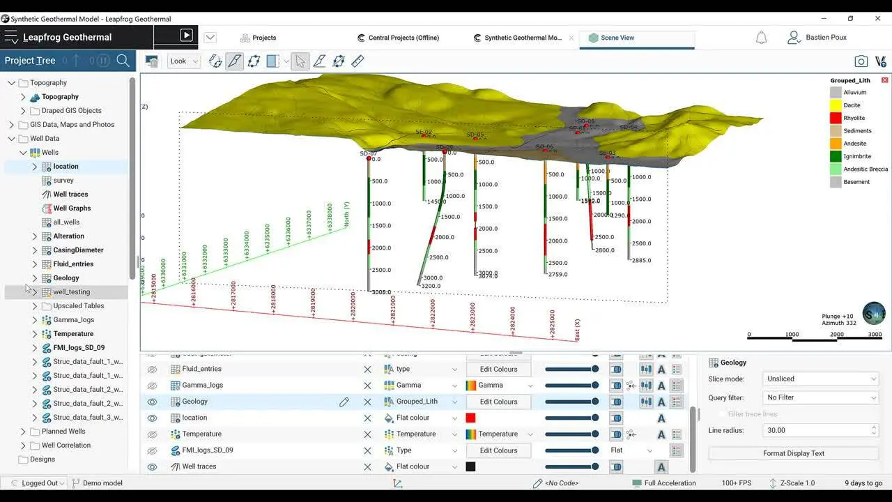 Leapfrog Geothermal 5.0.1 – A new look that brings significant performance enhancements