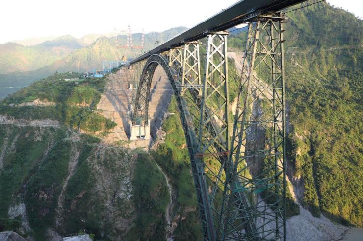 AMAZING EARTH: Say hello to the tallest rail bridge on the planet. You could fit the Eiffel Tower under it