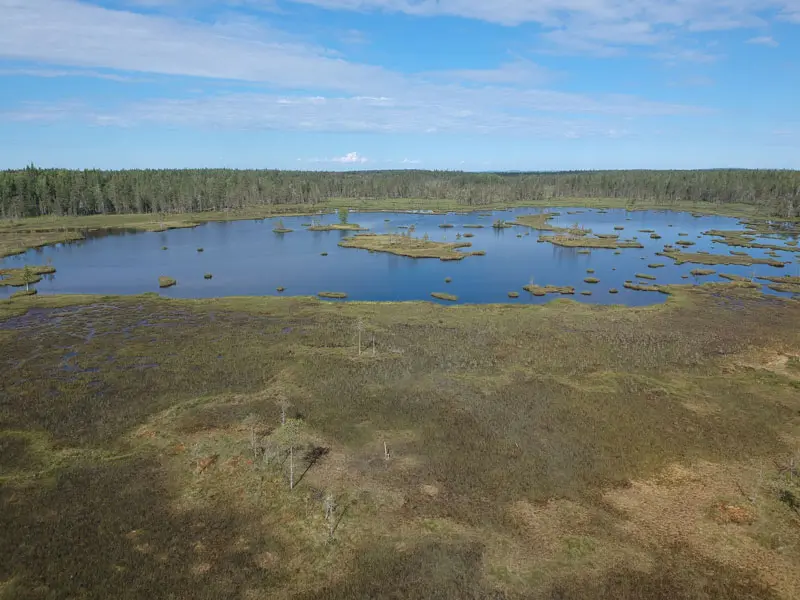 Cobalt mining and exploration is impossible in summer when the tundra melts.