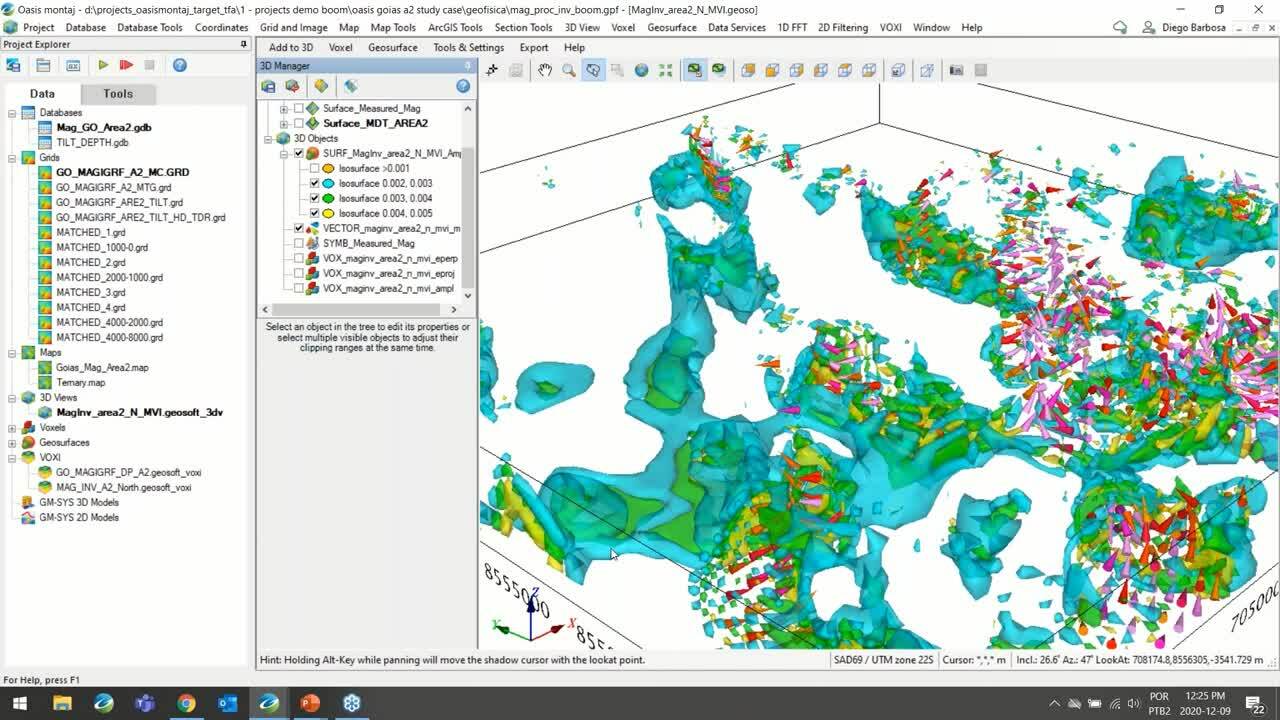 Geosoft 9.9: Descubra las mejoras en Oasis montaj, Target y VOXI  