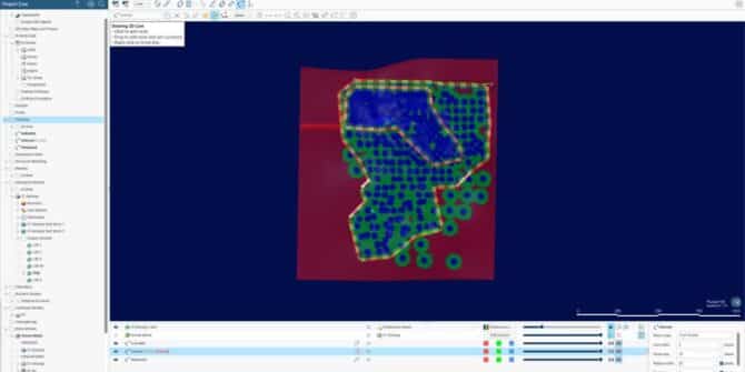 Codificação de modelos de blocos com meshes extrudadas usando o Leapfrog Geo e o Leapfrog Edge