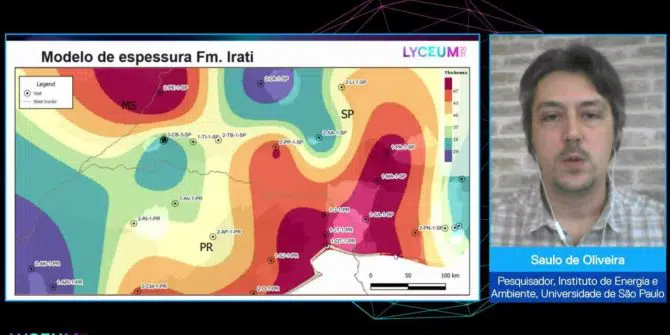 Modelamento implicito aplicado ao potencial de armazenamento de CO2 na bacia do Paraná