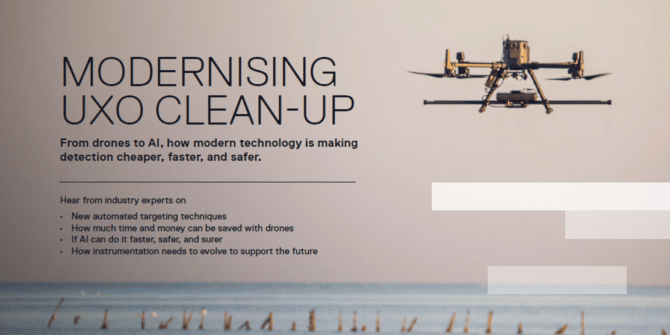 Modernising UXO clean-up, Oasis montaj