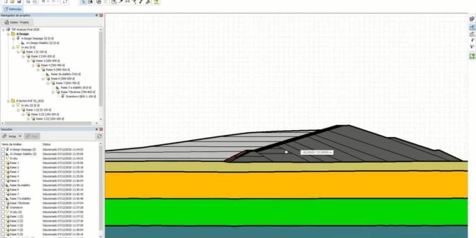 Aplicações do GeoStudio Core: Estudo de Caso para Barragens
