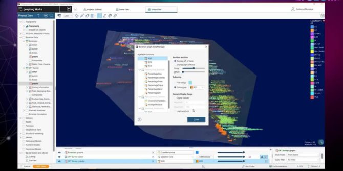 Three Successful workflows to use when incorporating borehole data from OpenGround into Leapfrog Works