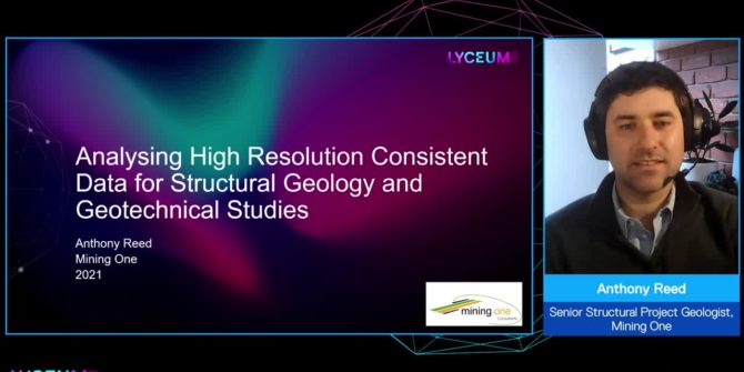 Cómo analizar la coherencia de los datos de alta resolución para la geología estructural y los estudios geotécnicos