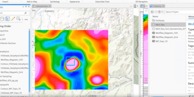 Mejore la integración de sus datos en proyectos de exploración en el ambiente ArcGIS Pro