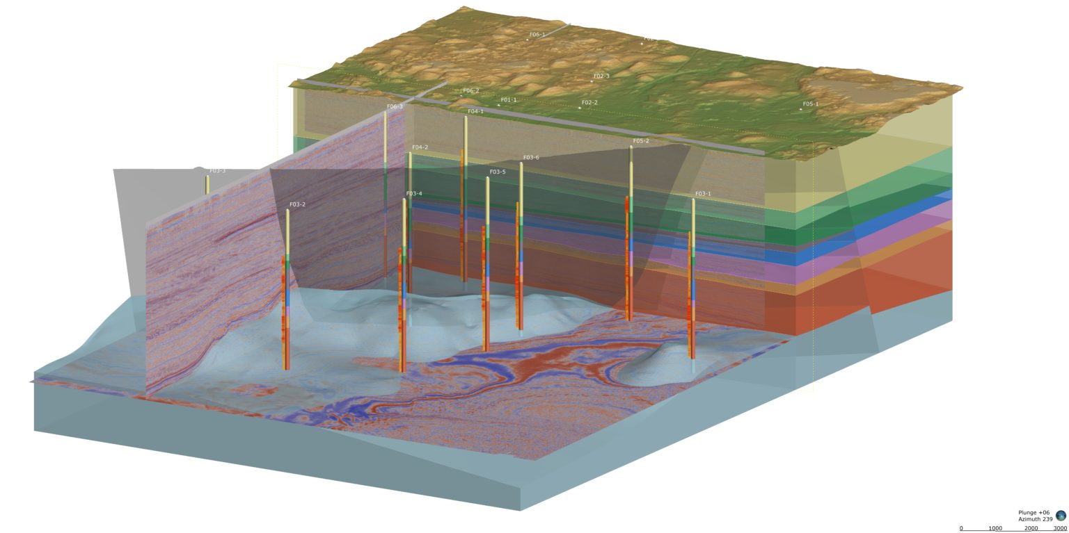 Visualice datos sísmicos 3D con Leapfrog Geothermal 2021.1 - Novedades