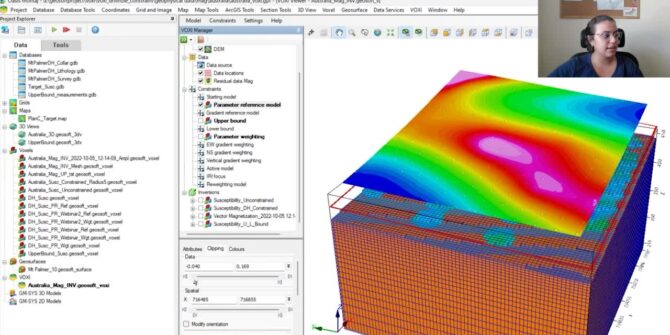 Webinar | Inversión geofísica en VOXI con enlaces geológicos