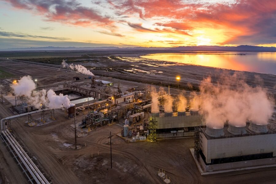 Geothermal fields like the Salton Sea, pictured, give a glimpse of an intriguing future in which clean energy production and critical mineral supply converge.
Source: Shutterstock