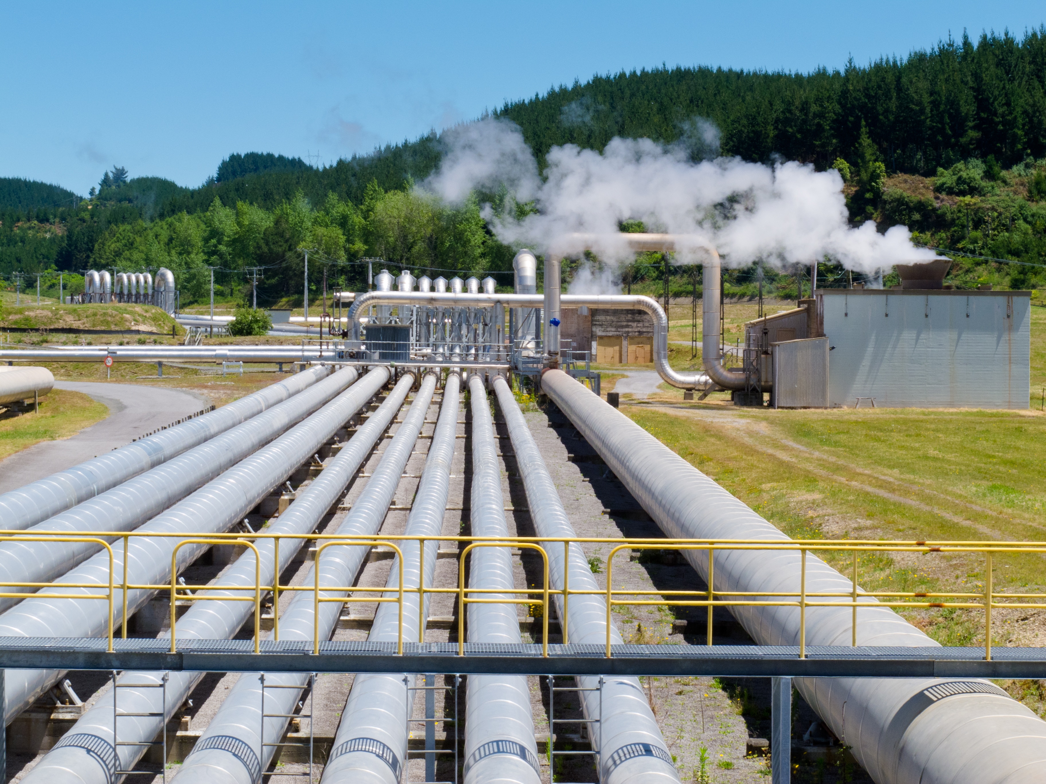 Wairakei,Geothermal,Electric,Power,Generating,Station,In,The,Taupo,Volcanic