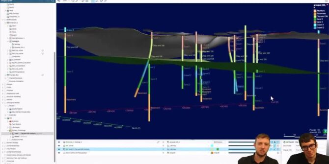 Modelagem hidrogeológica usando o Leapfrog Works [série de webinars]