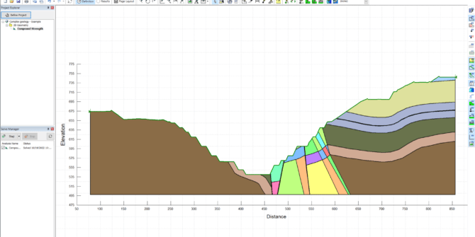 Mastering SLOPE/W: Assessing Slope Stability with the Compound Strength Material Model