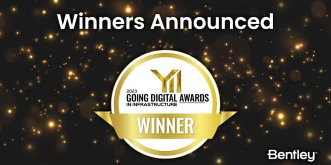 Bentley Systems Announces The 2023 Going Digital Awards In Infrastructure Founders’ Honors