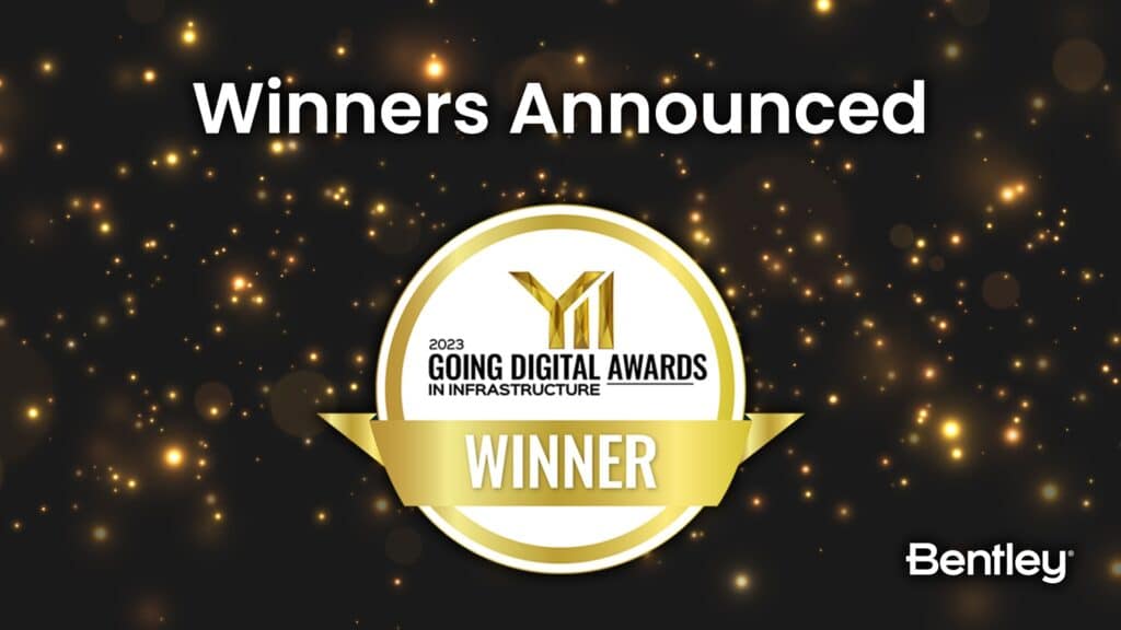 Bentley Systems Announces Winners Of The 2023 Going Digital Awards In Infrastructure